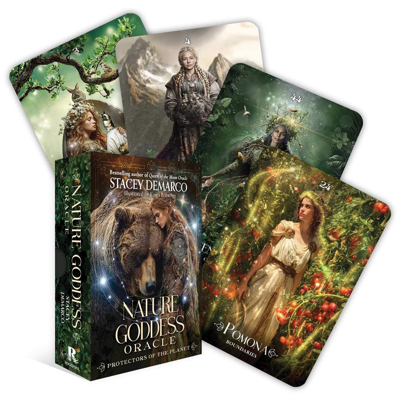 Nature Goddess Oracle: Protectors of the Planet (Rockpool Oracle)
