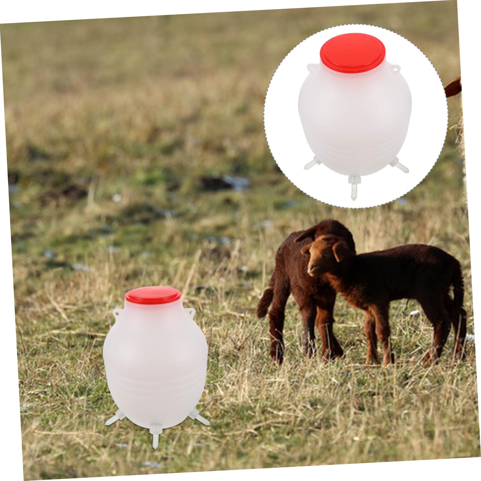 Tierfütterungsflasche 1 Stück Kunststoff für Ziegen und Schafe