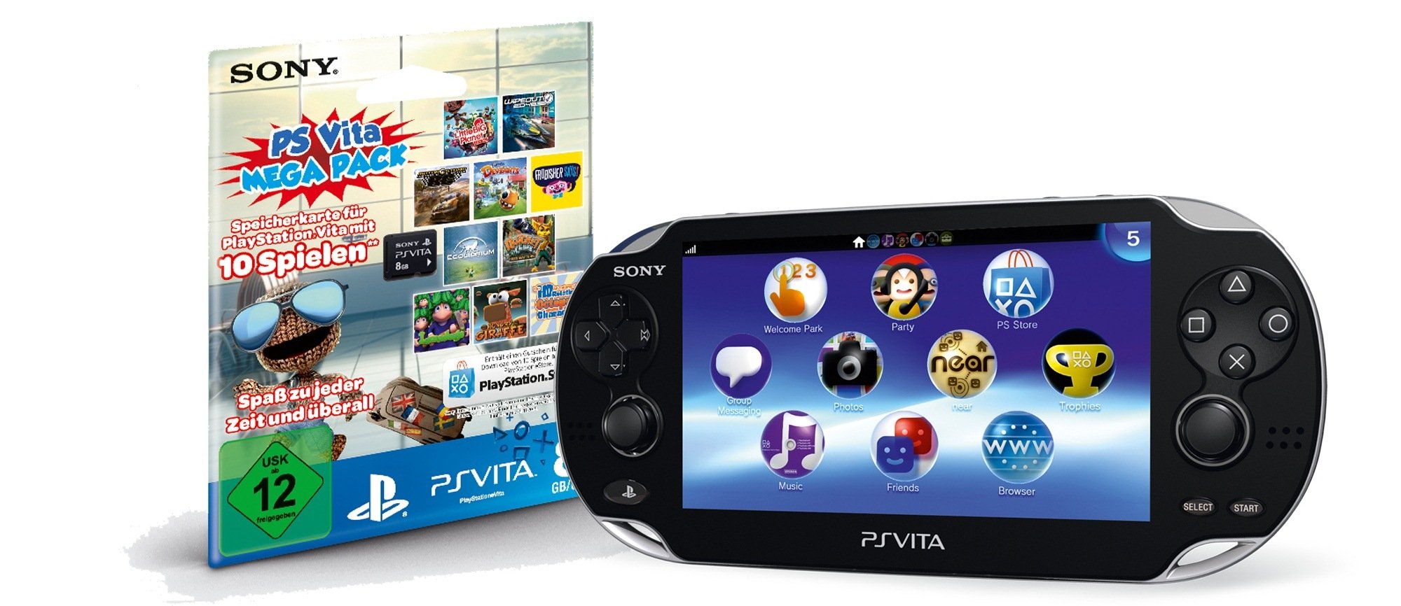 PlayStation Vita Wi-Fi inkl. PS Vita Mega Pack 1 : Amazon.de: Games