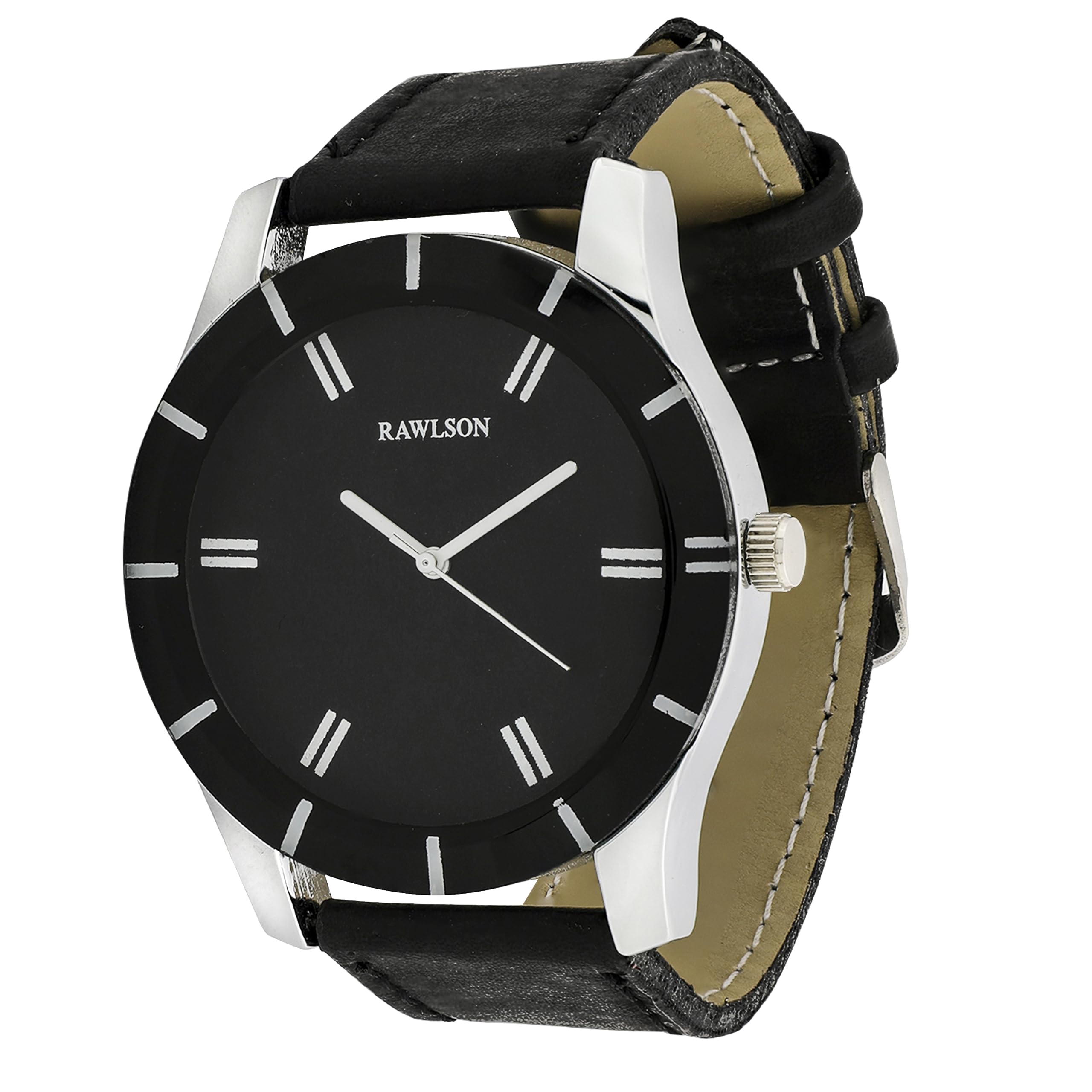 Rawlson Black Dial Black Strap Classic Watch for Men Women RL121030 (B0CHK2VV8Y) Amazon Price History, Amazon Price Tracker
