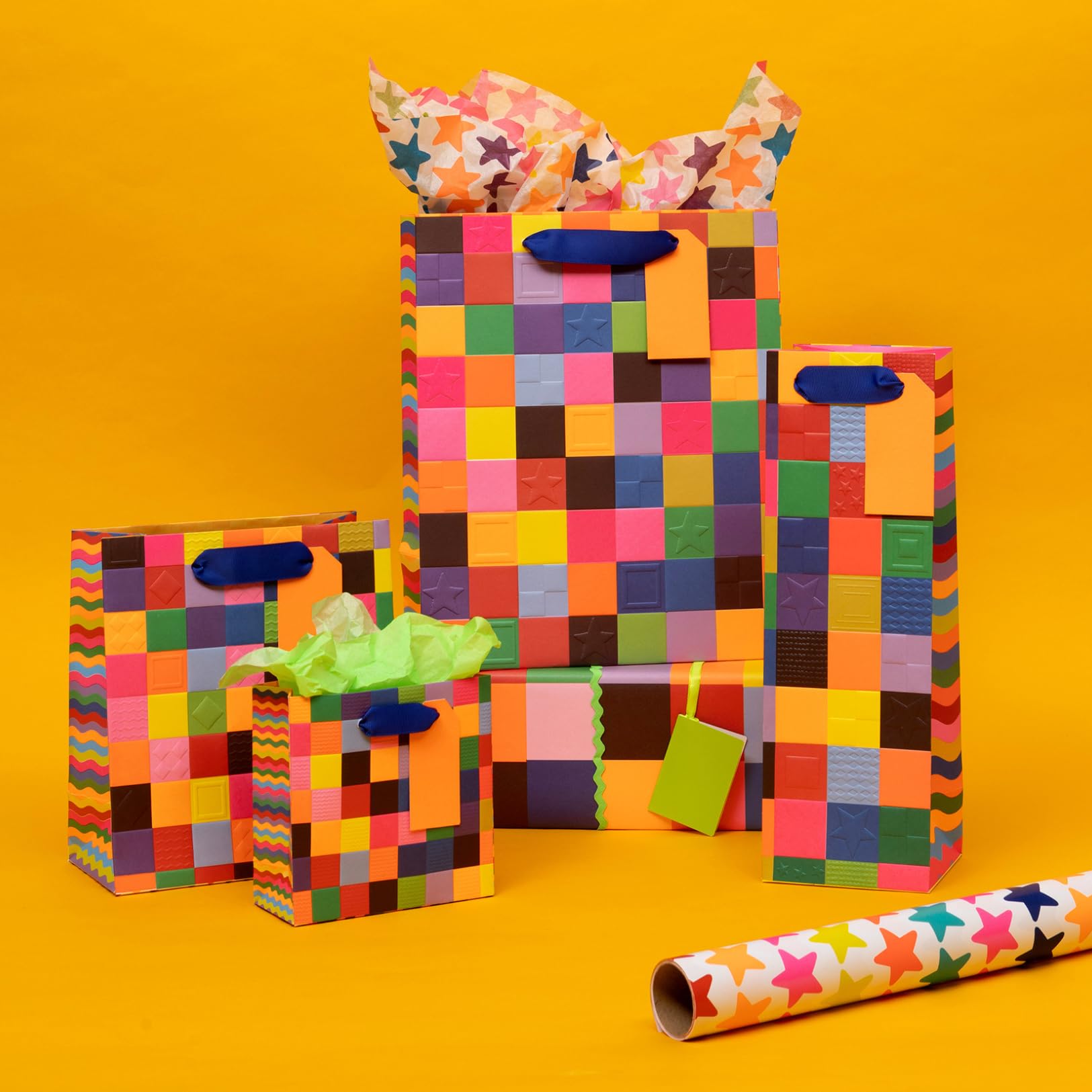 Coloured Tissue Paper For Craft Candles Glick 4 Sheets Tissue Wrapping ...