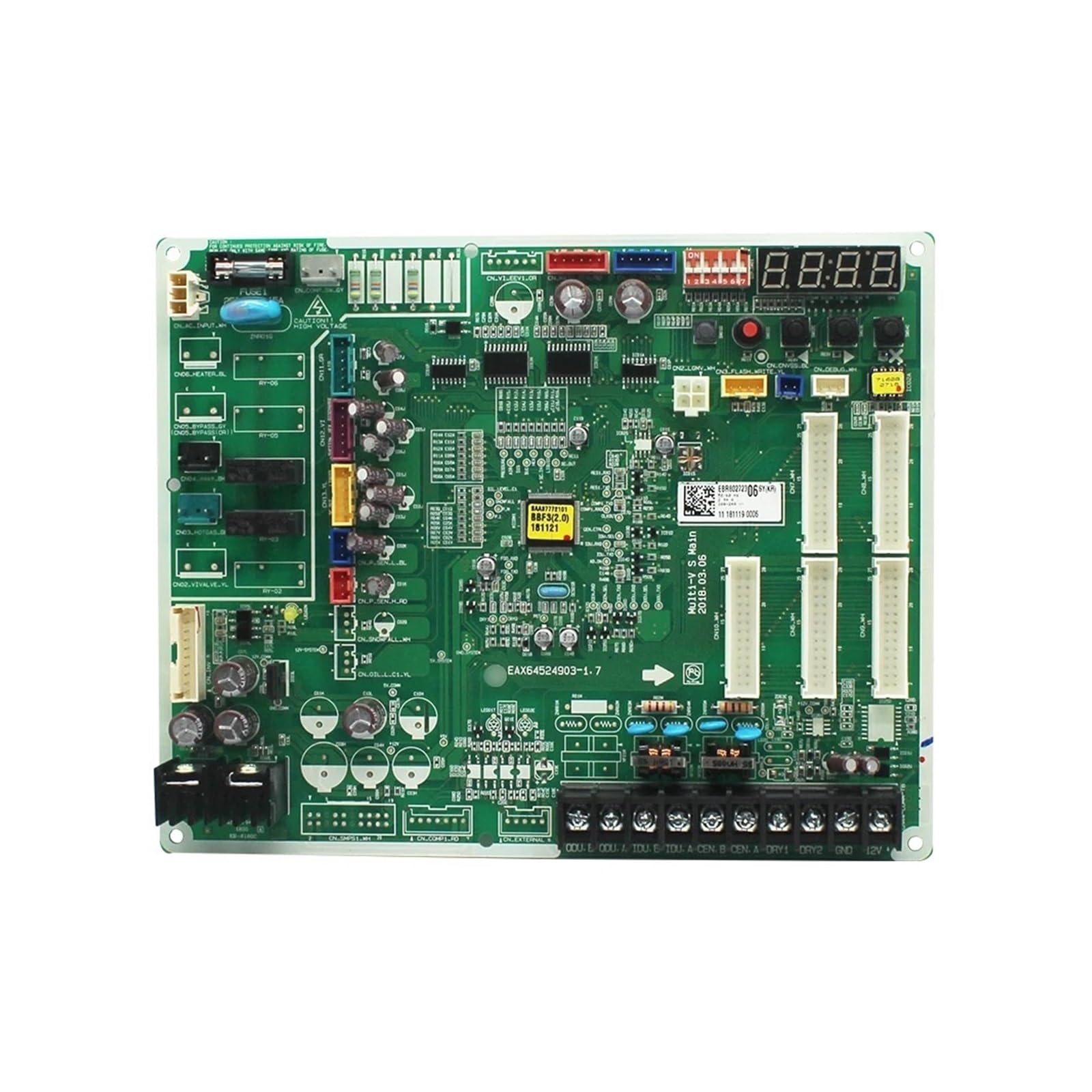 HVAC Main PCB Assembly, EBR80272306 EAX64524903-1.7, Compatible With LG Multi-V Air Conditioner Outdoor Unit