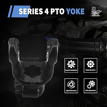 y1110i　38 RABROPAR PTO Tractor End Yoke 4 Series 1-3/8