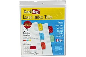 Avery Redi-Tag Laser Printable Index Tabs