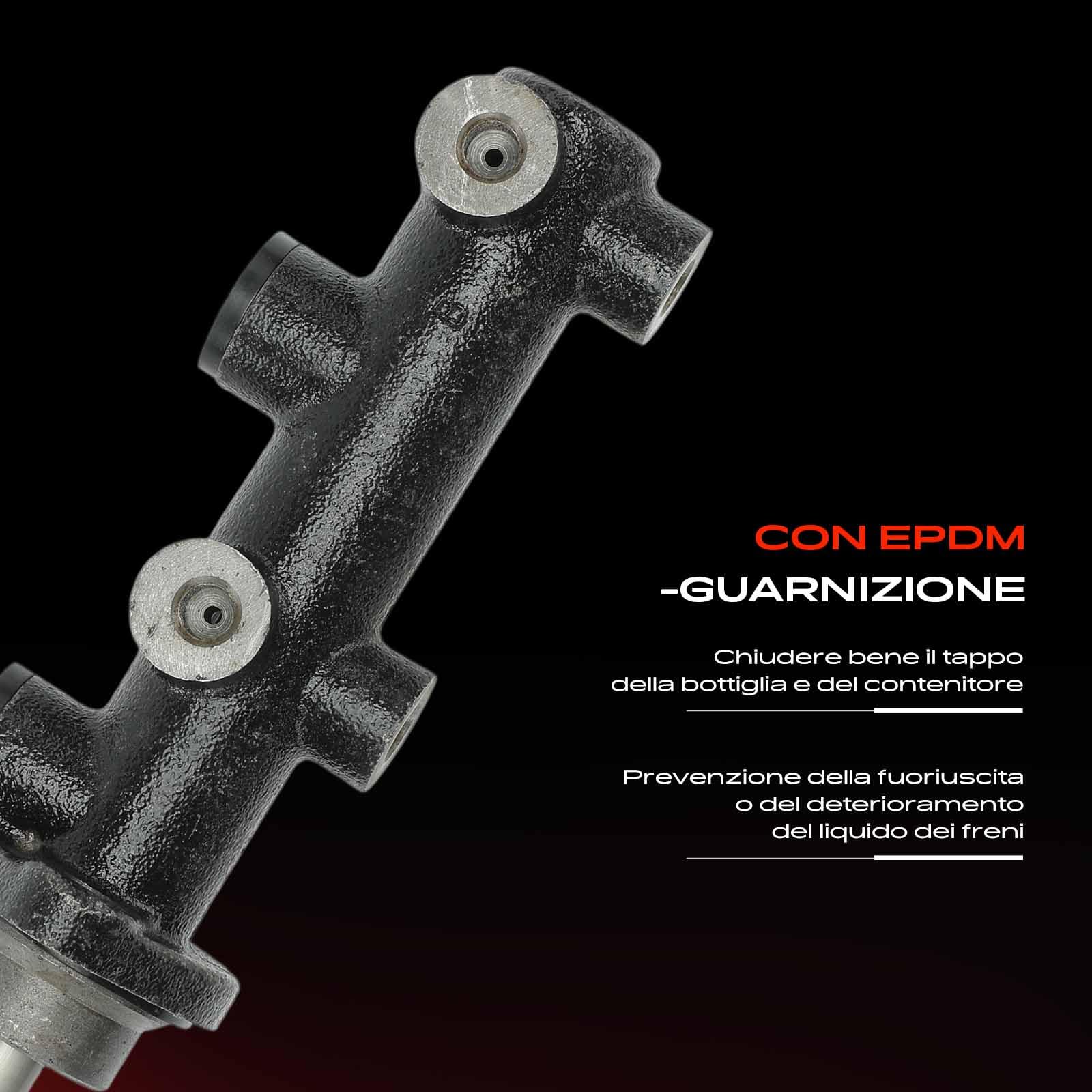 Frankberg Pompa Freno Cilindro di Freno Compatibile con 80 811 813 814 819 853 1.6L S.a.n.t.a.n.a 32B 1.9L S.c.i.r.o.c.c.o 53B 1.3L C.a.d.d.y I 14 1.6L Polo 80 86C 0.9L Replace# 171611019N