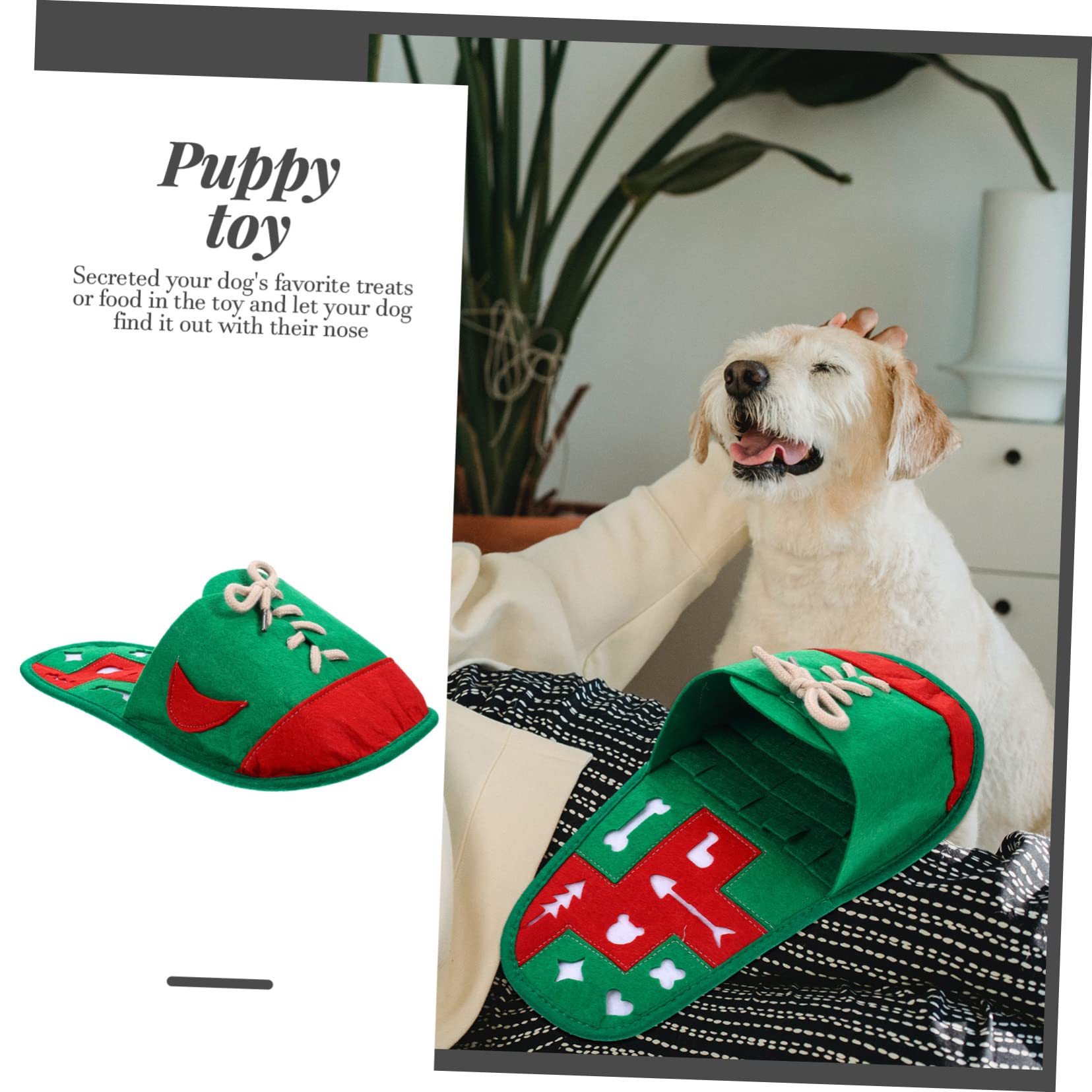 Sosoport 3 Piezas Juguete para Mascotas con Fugas Estera De Gato De Juguete Accesorio para Perros Juguete Cerebral Suministros para Perros Tela De Fieltro Perro Mascota