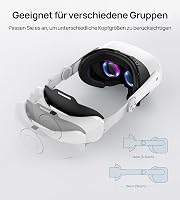 TRANSNOVO fejpánt 10000mAh akkuval Meta Quest 3/3S VR headsetre 6