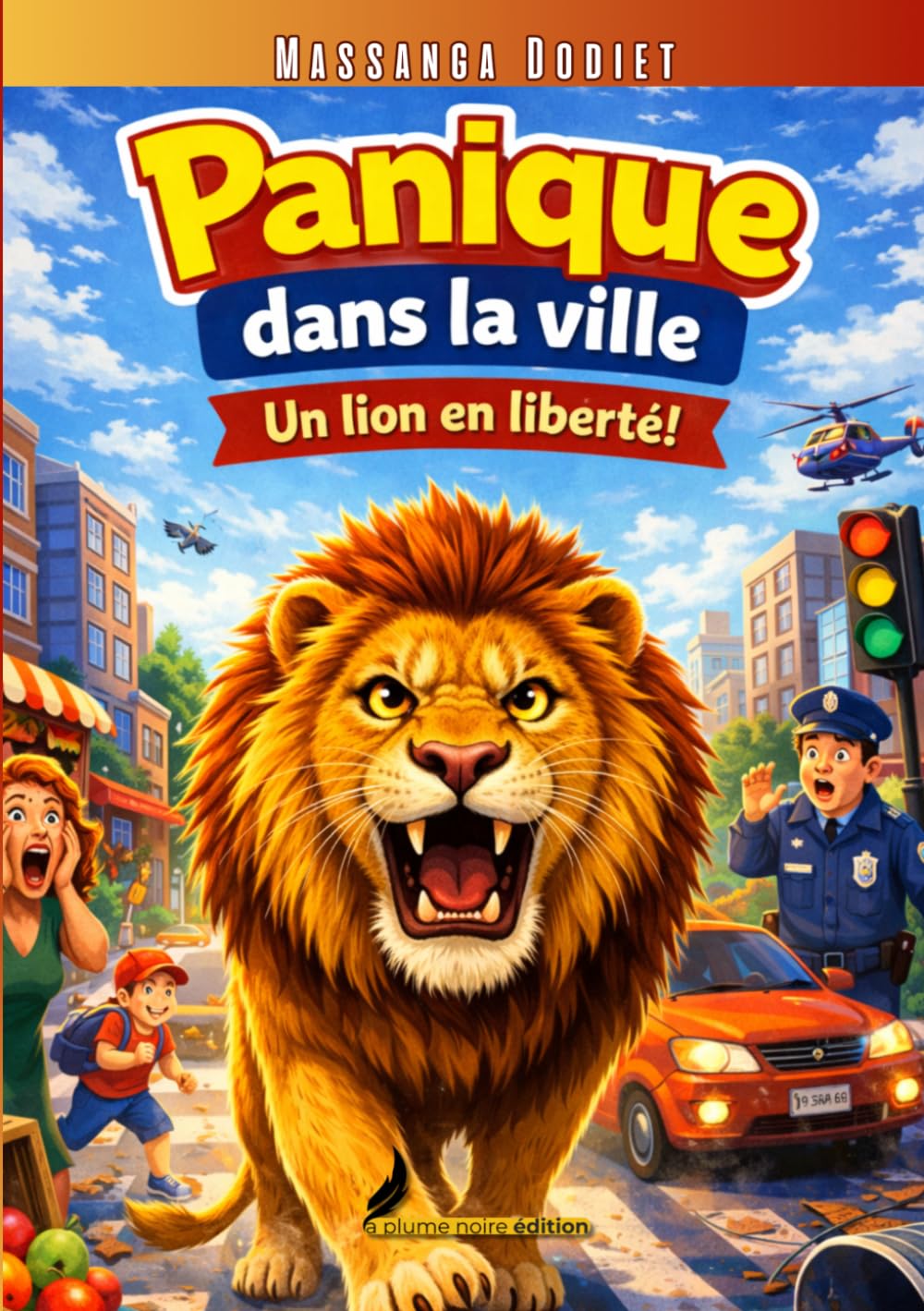 Panique dans la ville: Un lion en liberté !