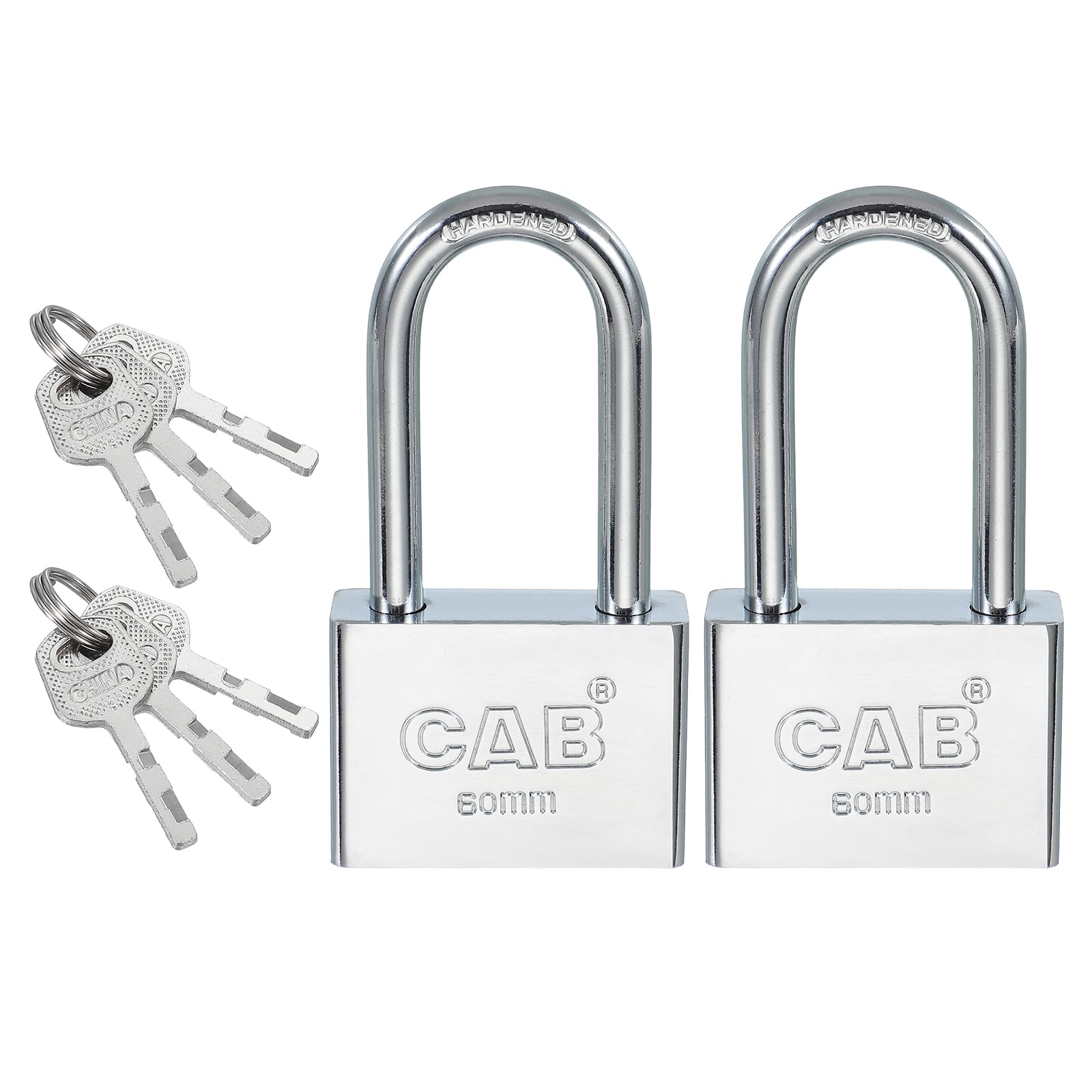 PATIKIL Keyed Padlock 58mm (2-1/4")