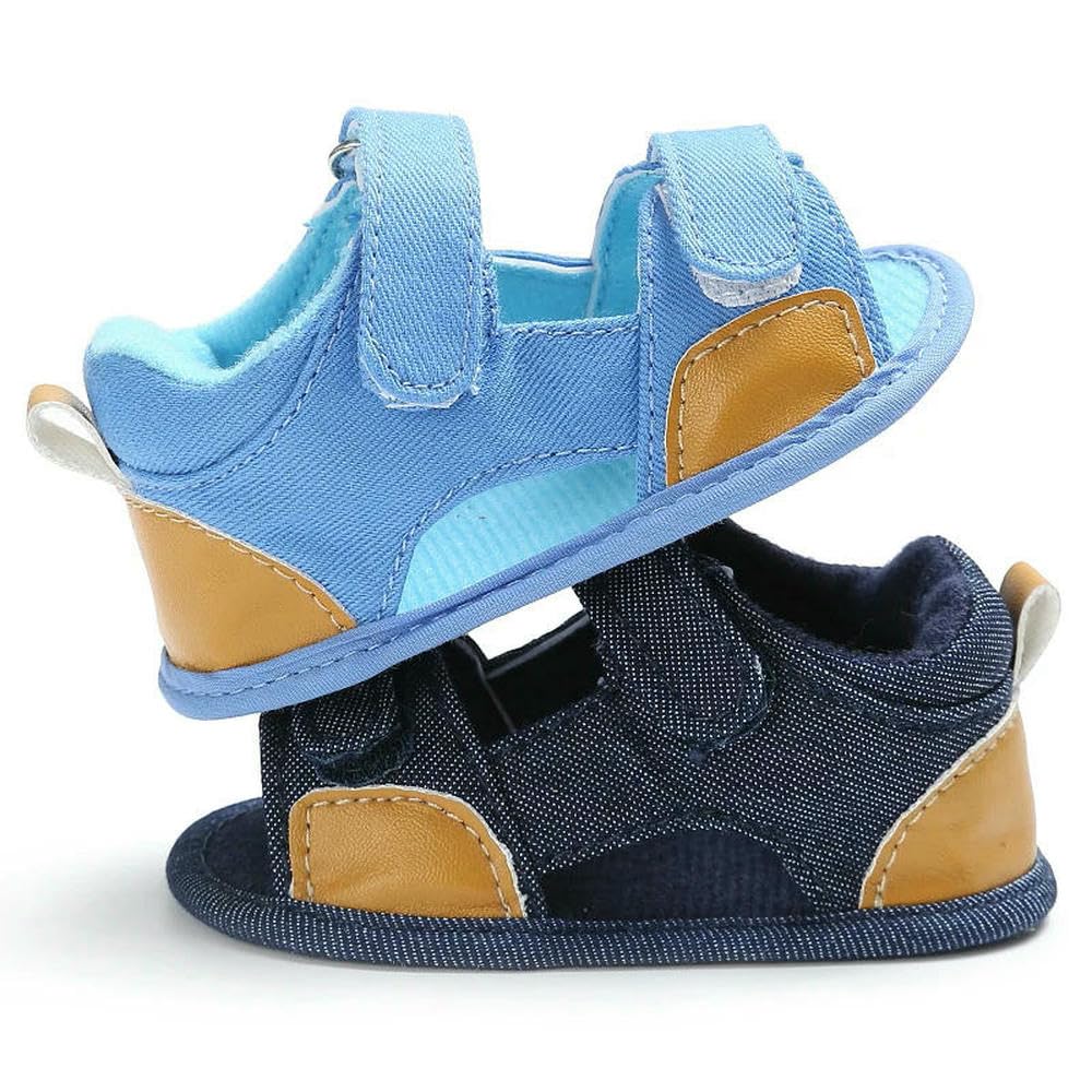 ZBDP buty dziecięce dla chłopców i dziewcząt klasyczne płócienne miękkie podeszwy buty do pierwszego chodzenia oddychające sandały letnie buty plażowe na co dzień