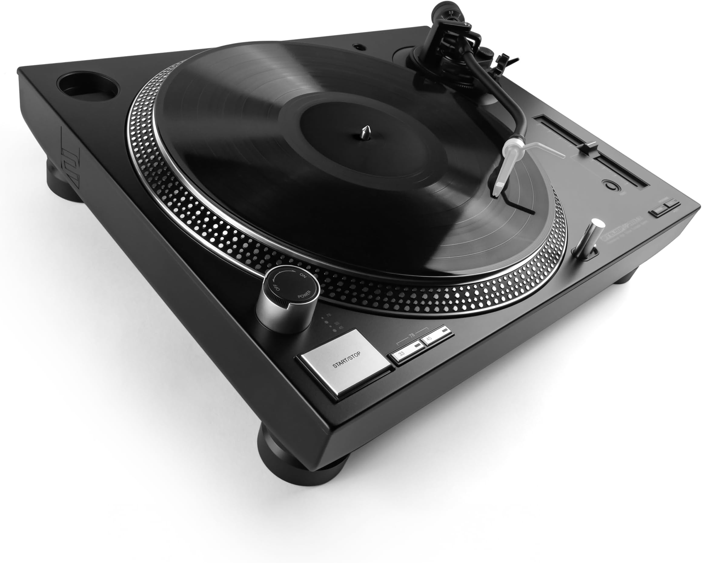 Reloop RP-5000 MK4 High-Torque Next Evolution Direct Drive Turntable Designed for Professional Use and High Durability
