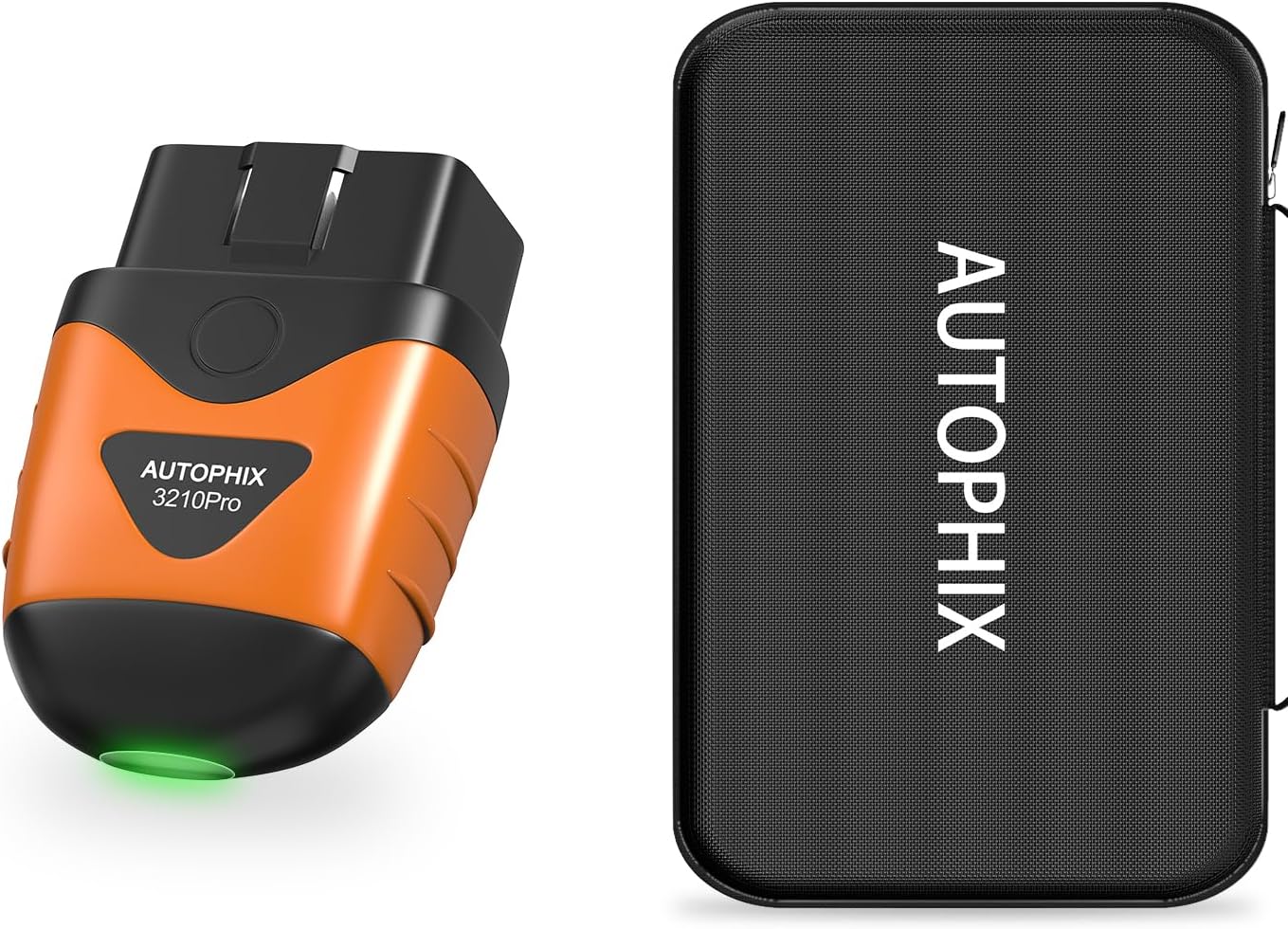 AUTOPHIX 3210 Pro Bluetooth OBD2 Scanner for ABS SRS Transmission Check Engine Code Reader with AUTOPHIX Storage Bag Protective Case