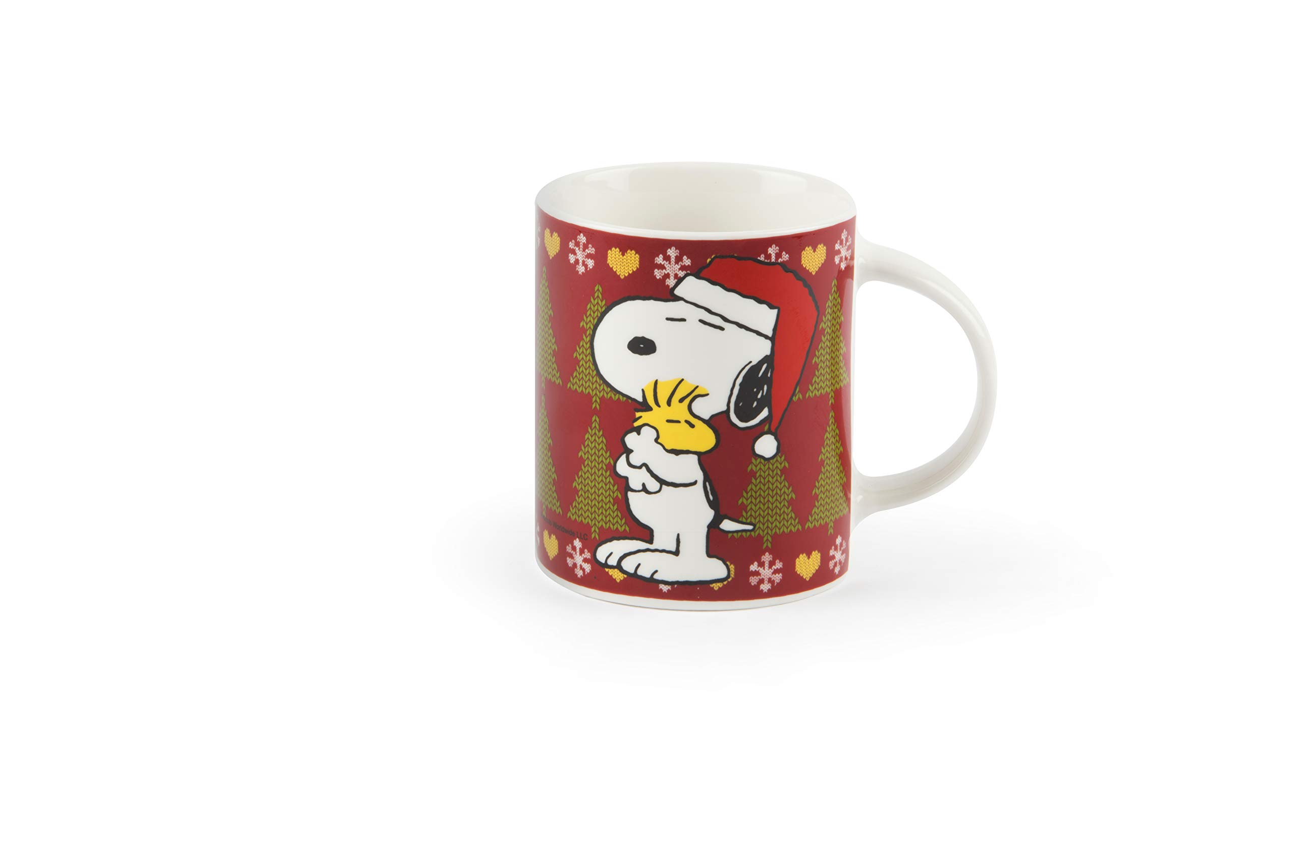 Excelsa Peanuts Set of 4 Mugs, Ceramic