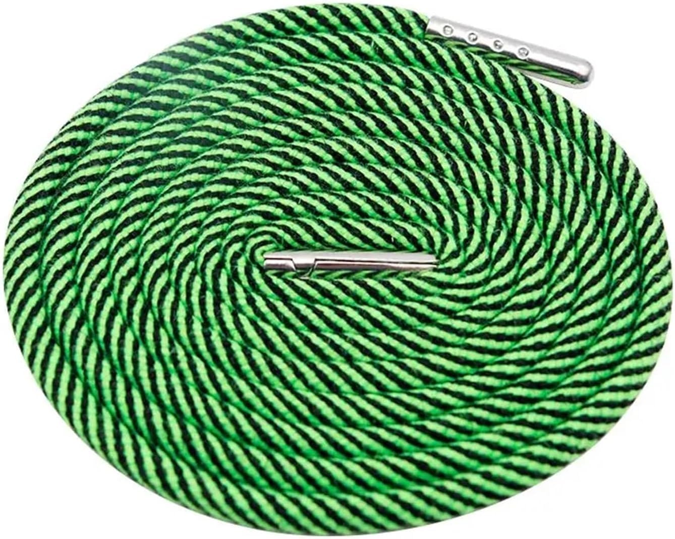 Cordones de zapatos,Cordones de atletismo, Cordones de lona for zapatillas, cordones redondos de algodón for zapatos, cinta con textura en espiral, dos colores, cordón mixto, ropa for zapatos, venta a