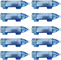 Vista 1 de Luz LED de pesca subacuática, luces de caída profunda, impermeable, luz de señuelo de pesca subacuática, luz LED azul iluminada, atractantes