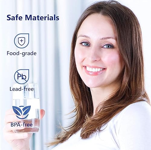 Miniatura 7 de Overbest Repuesto de filtro de grifo, repuesto para filtro de grifo Brita, sistema de filtración de agua Brita on grifo, Brita 36311, 36313, FR-200,