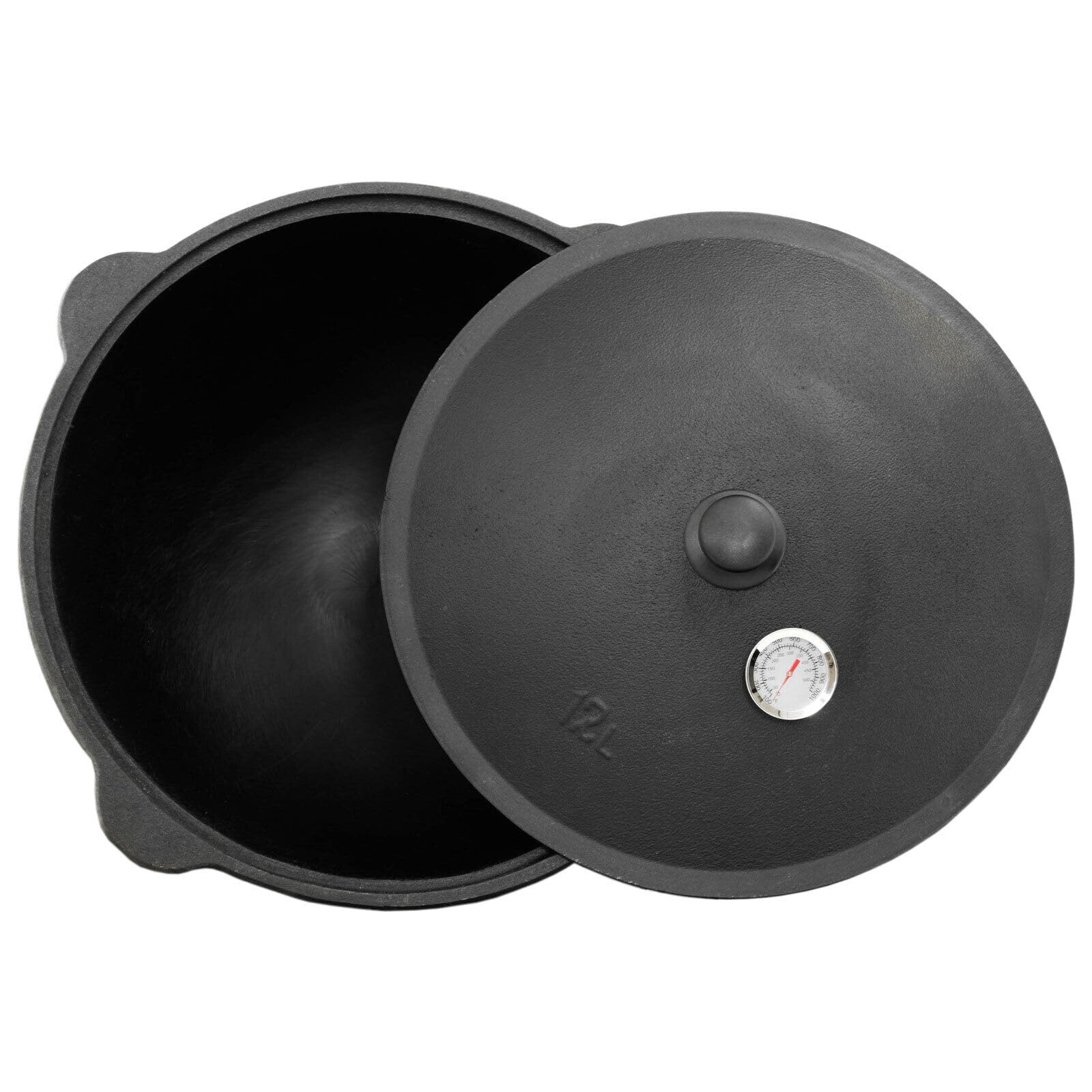 Kazan afghan - Faitout traditionnel - 12 l - Casserole orientale en aluminium - Afghani Kazan - Casserole afghane afghane - Kazan d'Afghanistan