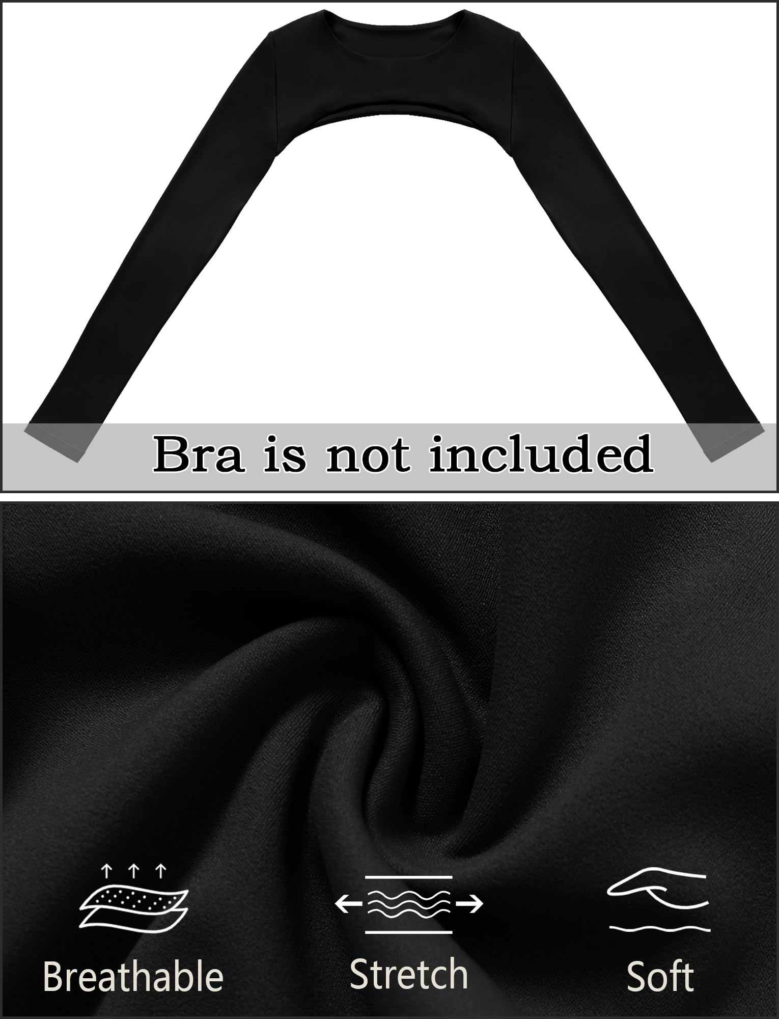 Top Yoga Donna, Top Sportivo ad Asciugatura Rapida, Maglietta Donna con Manica Sottile, Maglietta Yoga Sportiva con Foro per Il Pollice, S-XL