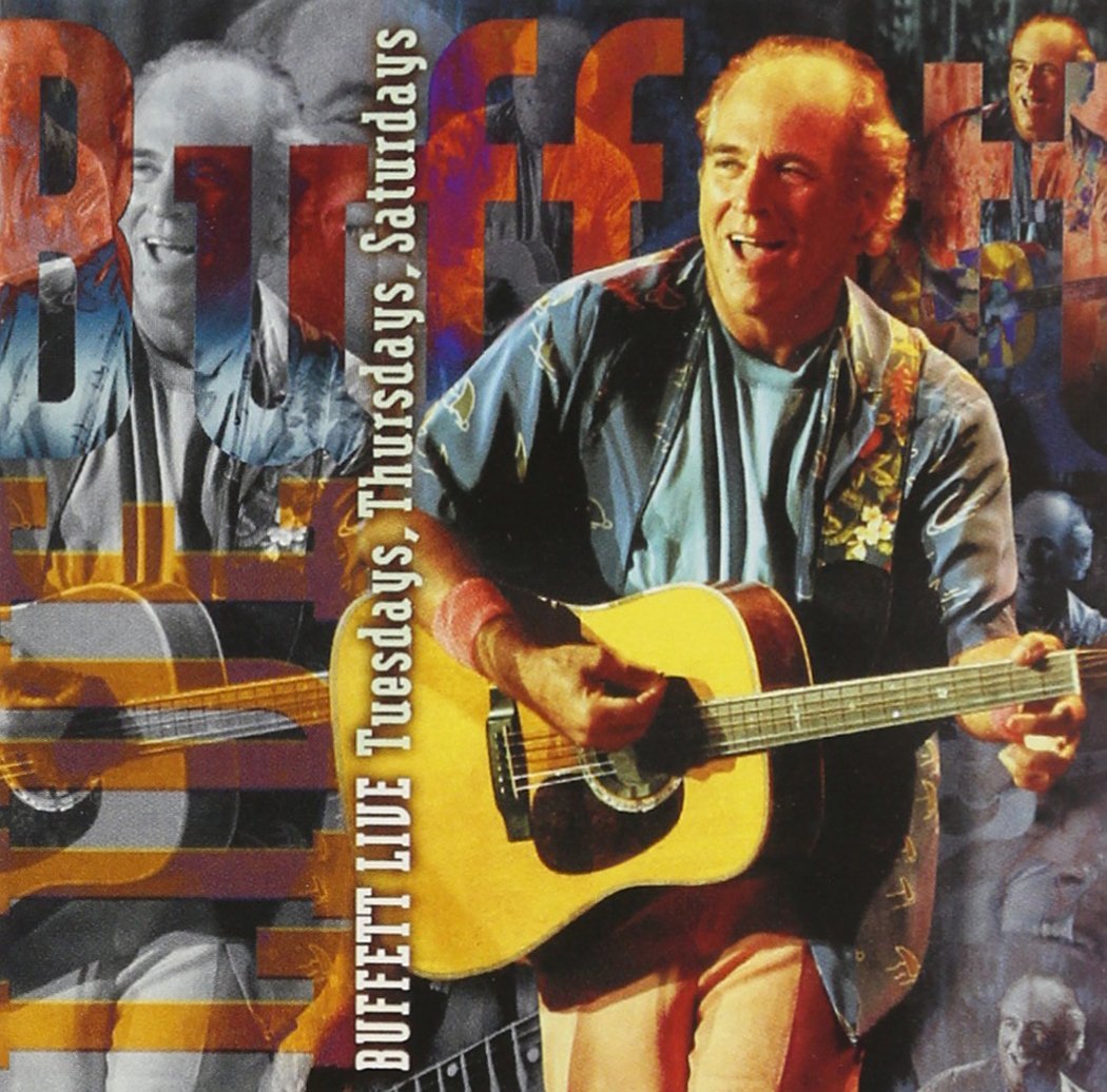 Jimmy Buffett - Live: Tuesday/Thursday/Saturday CD Album - Used