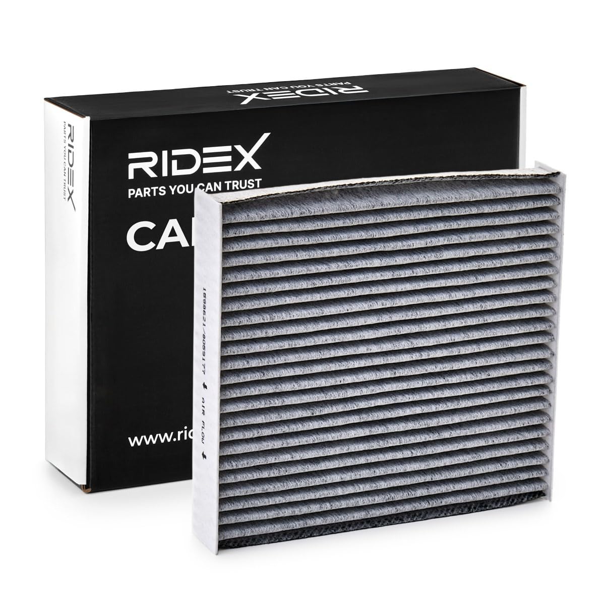 Filtr Kabinowy RIDEX 424I0206 W: 25 mm S: 194 mm D: 217 mm Kompatybilny z RAM Ram 1500 Crew Cab Pick-up DS, LANCIA FLAVIA kabriolet JS, JEEP Compass MP, M6