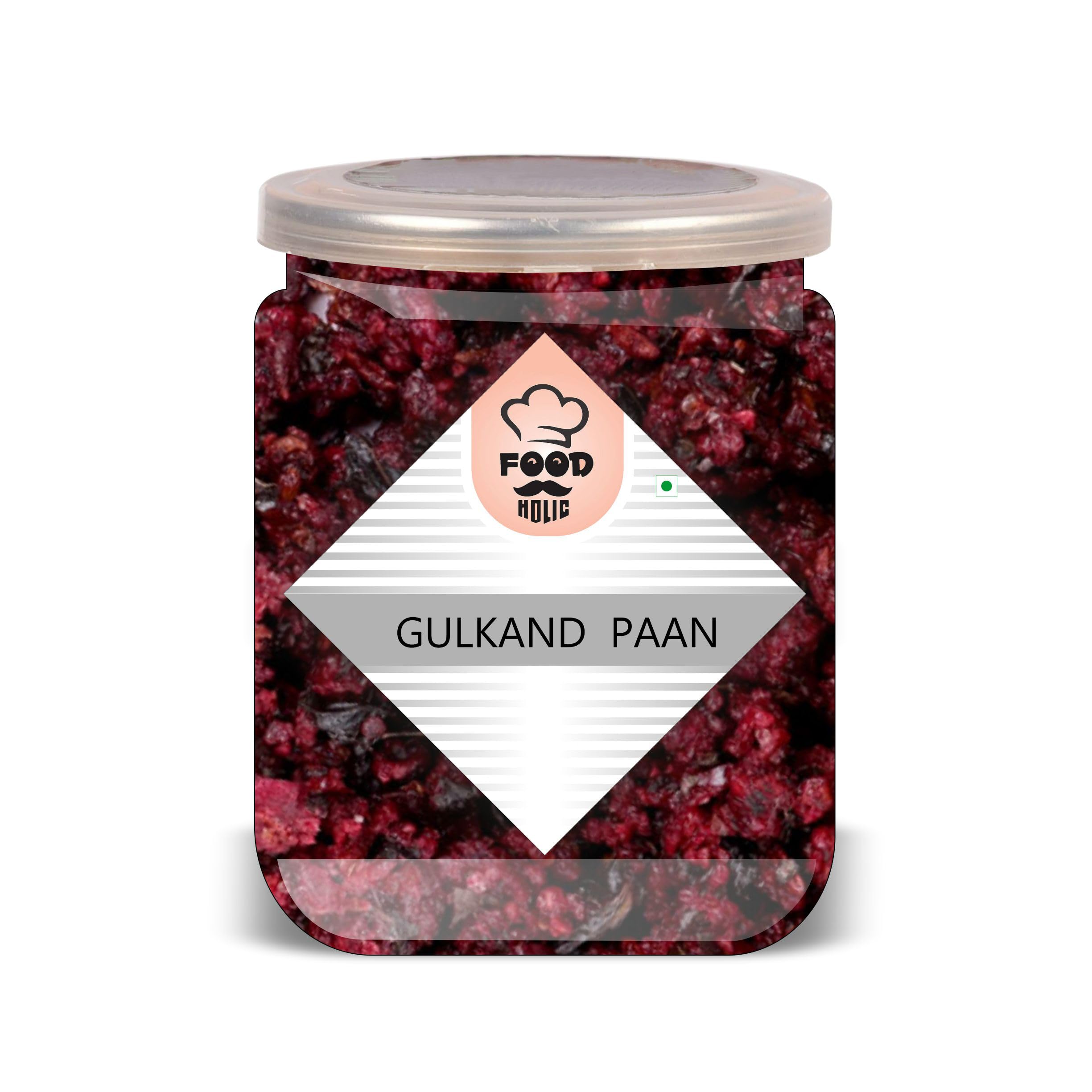FOOD HOLIC Gulkand Mouth Freshener 300 Gram Airtight Container
