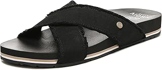 Women's BEACH Boardwalk Panama Canvas Sandals- Sustainable Washable Slide with Orthotic Insole Arch Support, Women's Sneakers Medium Fit, Sizes 5-12