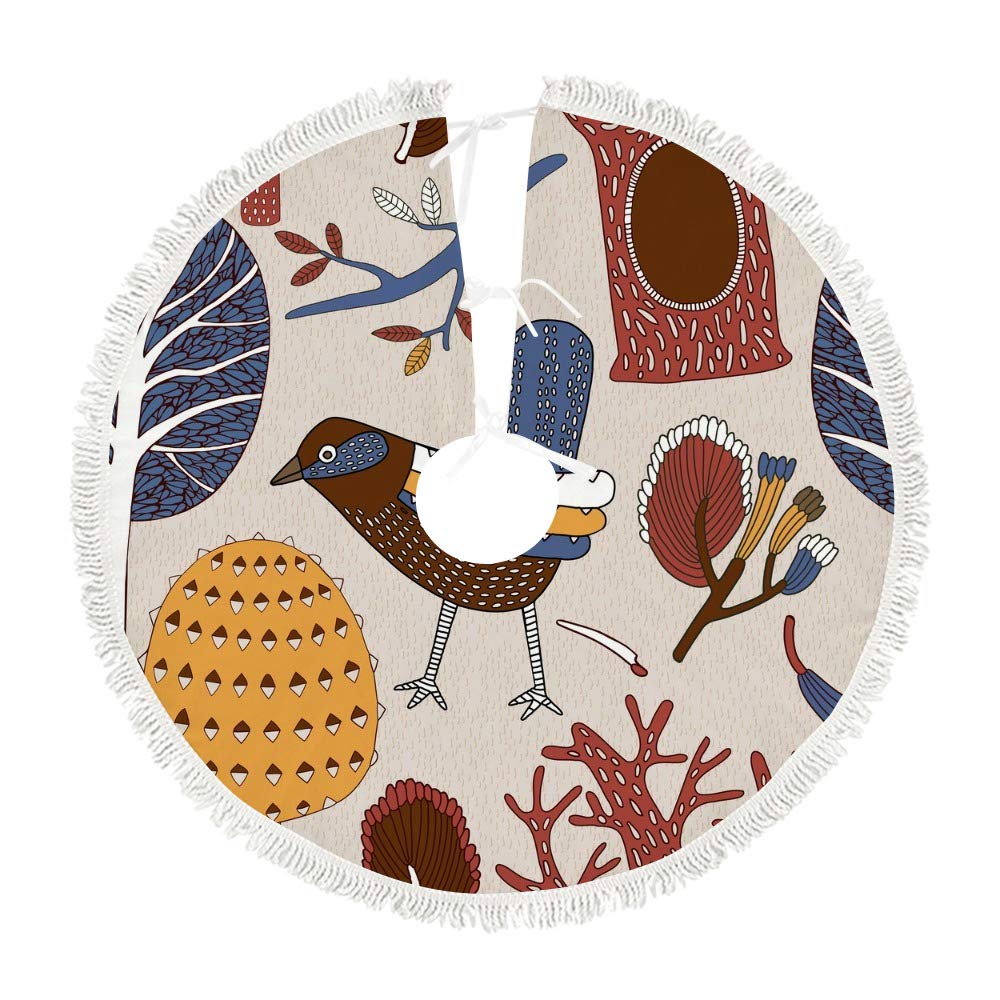 Tapis de sapin de Noël pour cacher le pied de l'arbre efficacement