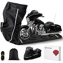 600D Heavy Duty Full Enclosed Motorcycle Cover for Harley Touring