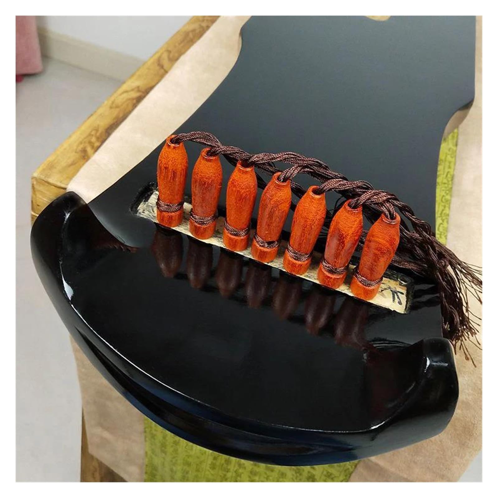 Profesjonalny Instrument Strunowy Guqin Profesjonalny Instrument Strunowy 7 O Długości 123 Cm Wykonany Ręcznie Z Drewna Paulownia