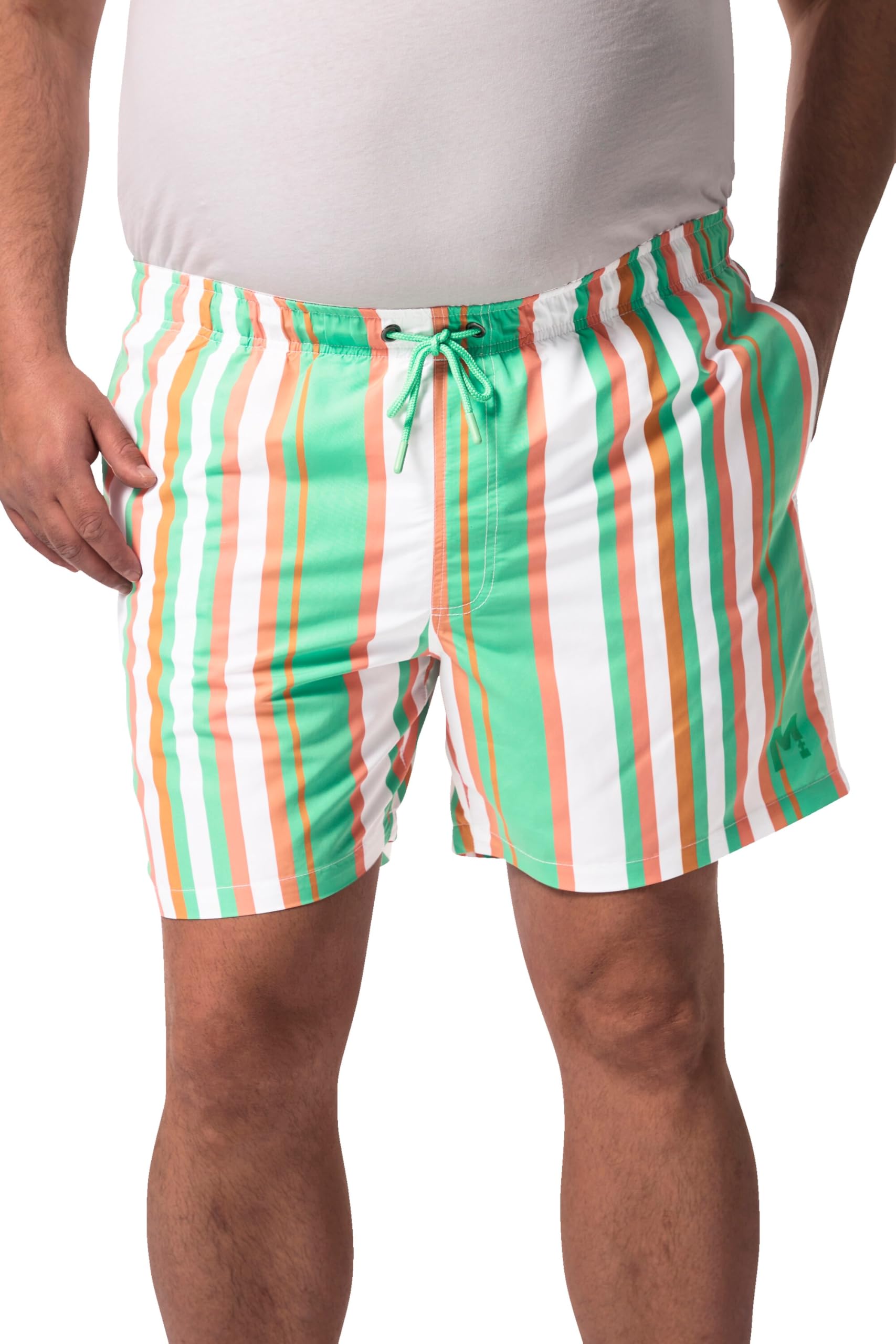 Men Plus Herren große Größen Übergrößen Menswear L-8XL Badeshorts, Elastikbund 831796
