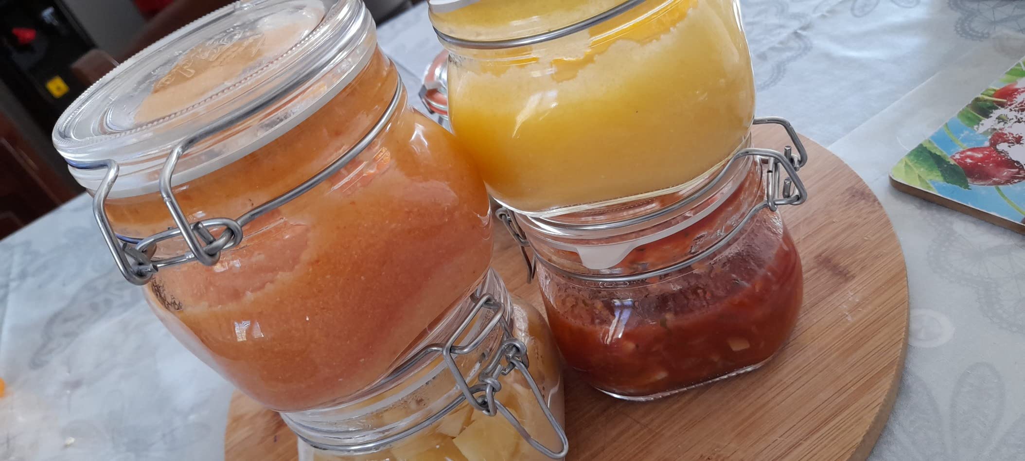 BORMIOLI ROCCO Fido Terrina Vetro Vaso Ermetico 500 G