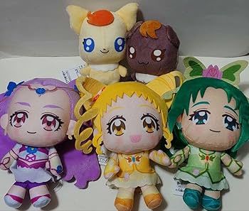ふたりはプリキュア コロっとまんまる プリフェイスぬいぐるみ まとめ売り 映画プリキュアオールスターズF コロっとまんまる プリフェイス