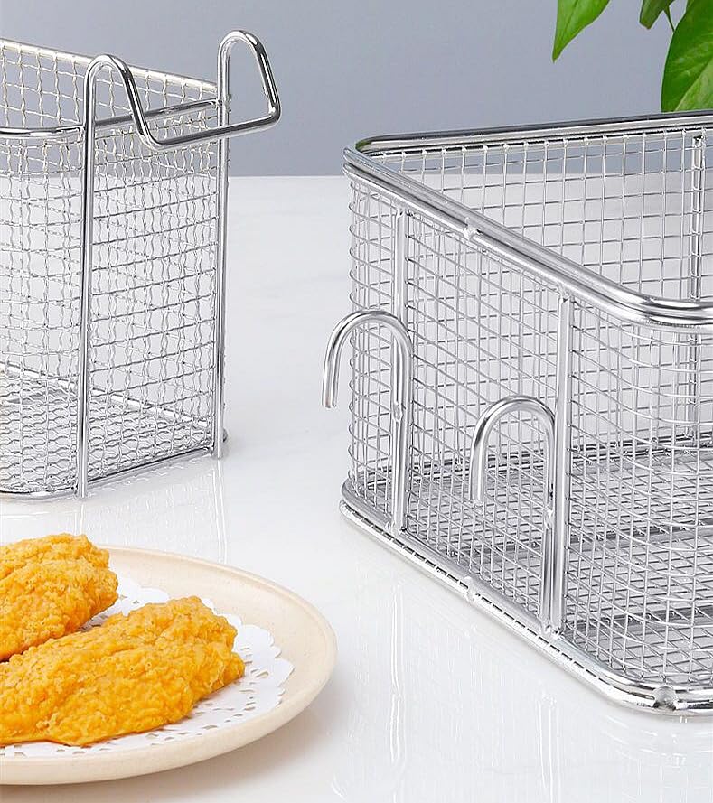 Amazon.co.jp: ポテトフライヤー フライヤーバスケット 揚げ物