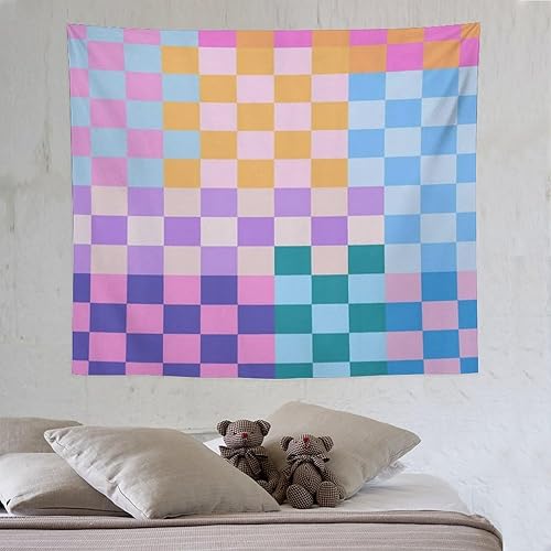 Miniatura 24 de Tapiz floral retro de los años 60 y 70, diseño hippie de primavera Groovy Flower Power Flower Boho para colgar en la pared, arte neutro para Hippie