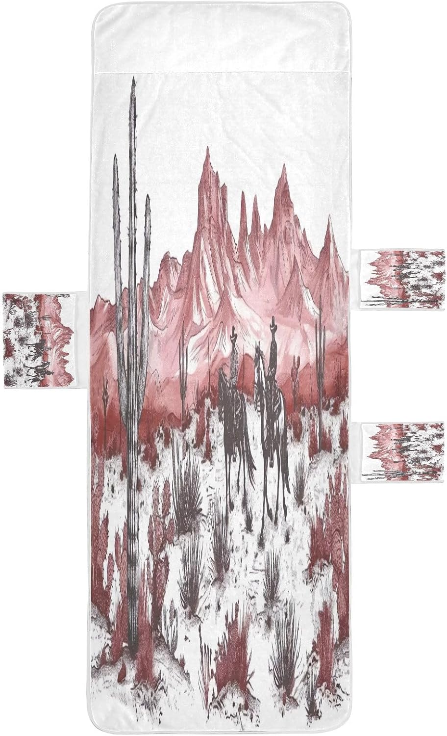 FRMG Cowboy American West Patio Chaise Lounge Covers Beach Chair Cover Beach Chair towel lounge chair towel cover A0900388a