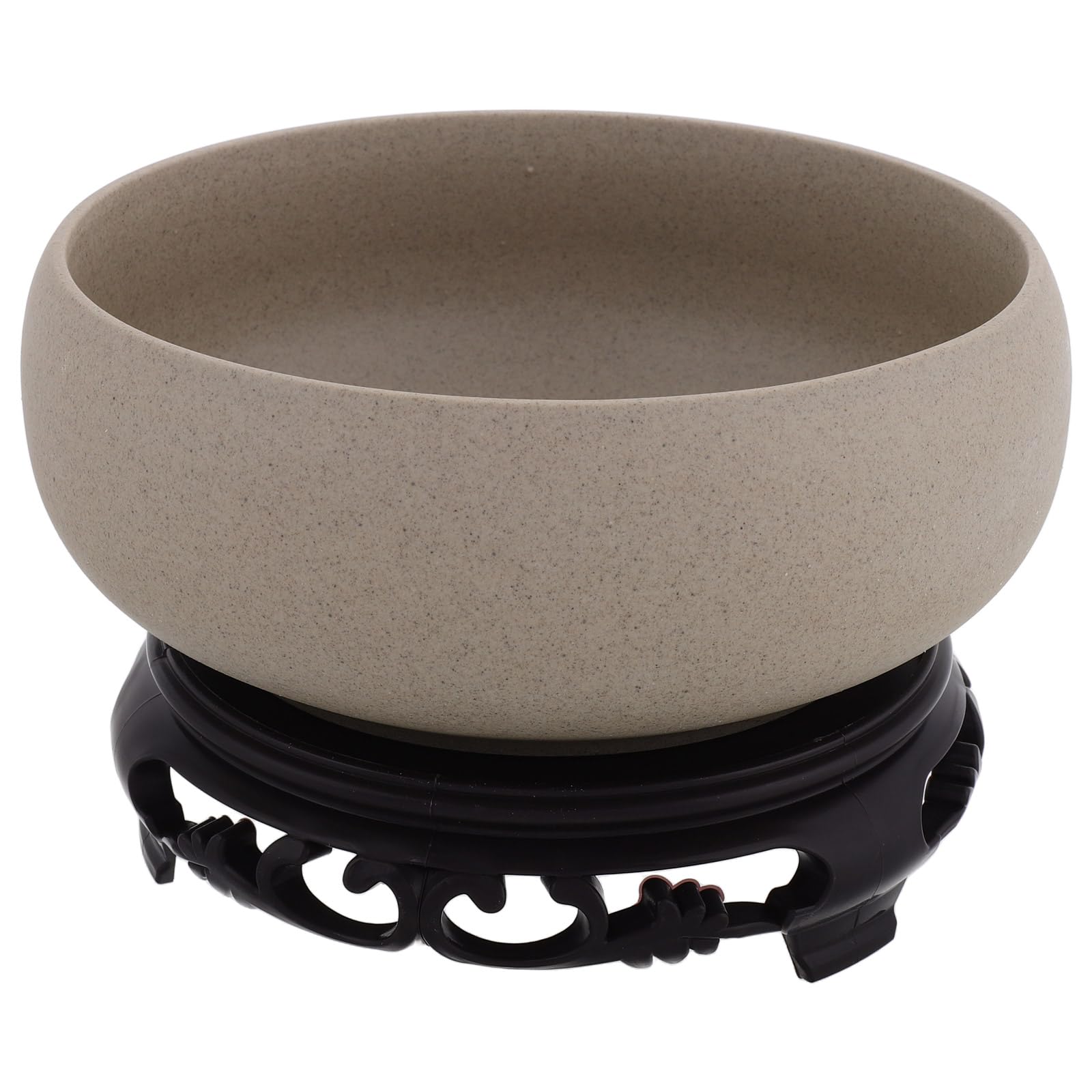 Pot en céramique pour fleurs de lotus étanche sans fuite grand bol hydroponique intérieur