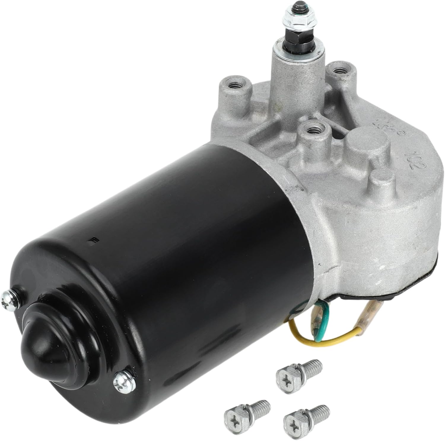 Front Windshield Windscreen Wiper Motor No.4339449/4334104 Replacement for Chrysler Town & Country for Dodge Caravan Charger for Plymouth 9 Pin