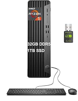 Amazon.com: HP Elite SFF 805 G9 Business Desktop PC (32GB