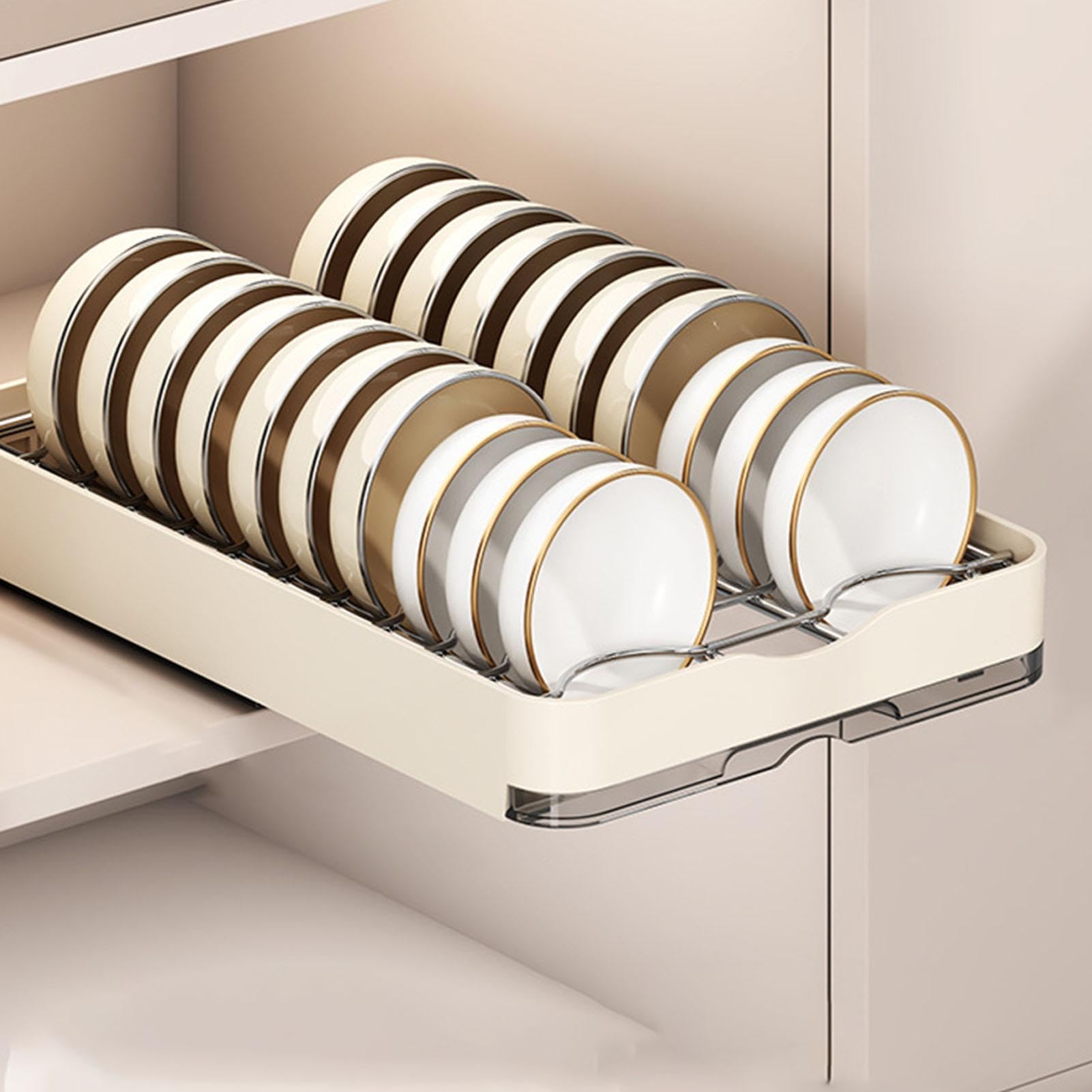 Tiroirs extensibles pour armoire de cuisine, organisateur d'armoire de cuisine, support de séchage extensible en métal, étagère de rangement pour cuisine, salle de bain, salon