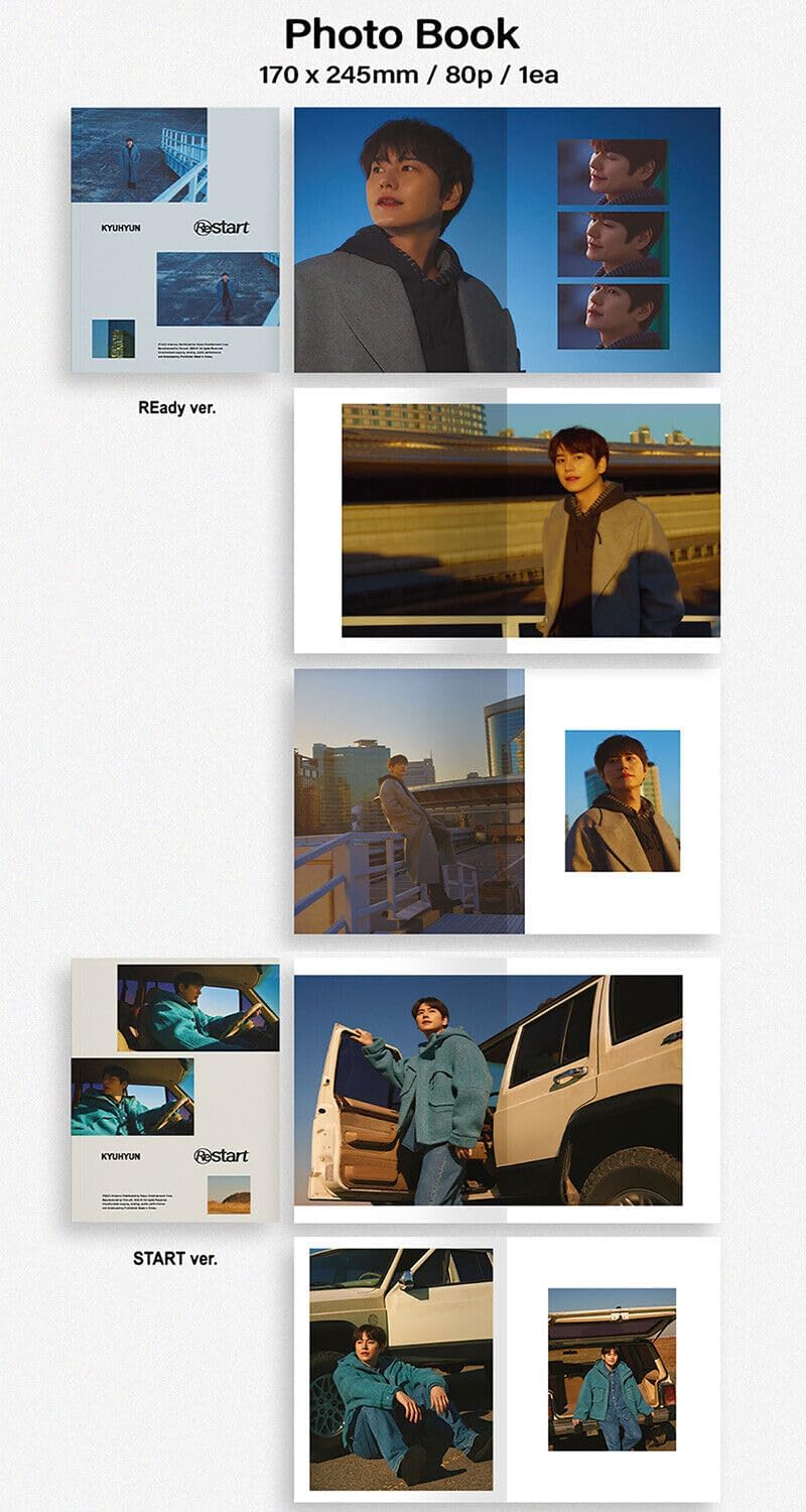 SUPER JUNIOR KYUHYUN [RESTART] EP Album (START Ver.) K-POP SEALED