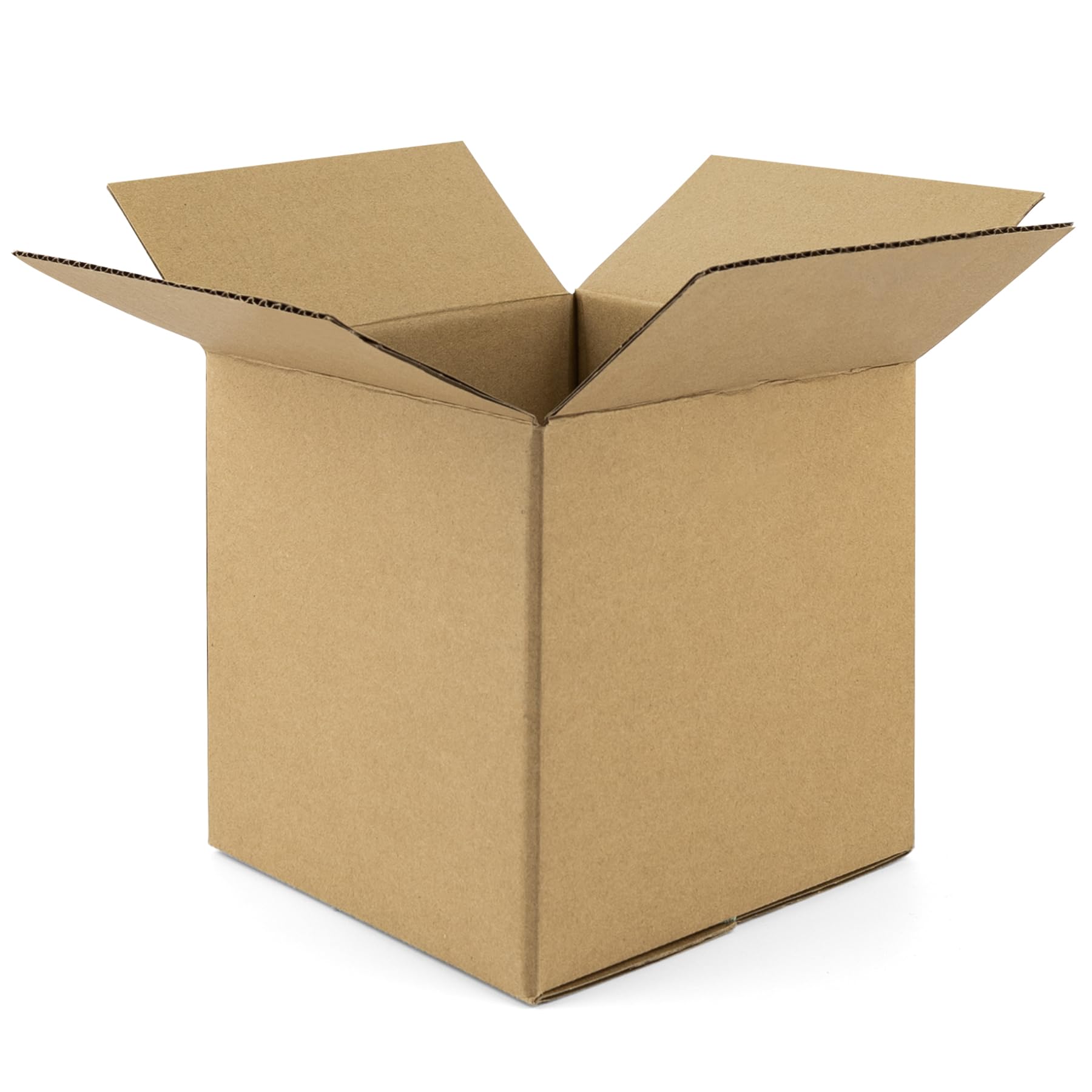 Boîtes d'expédition marron cubiques en carton rigide pour empaqueter vos produits de boutique