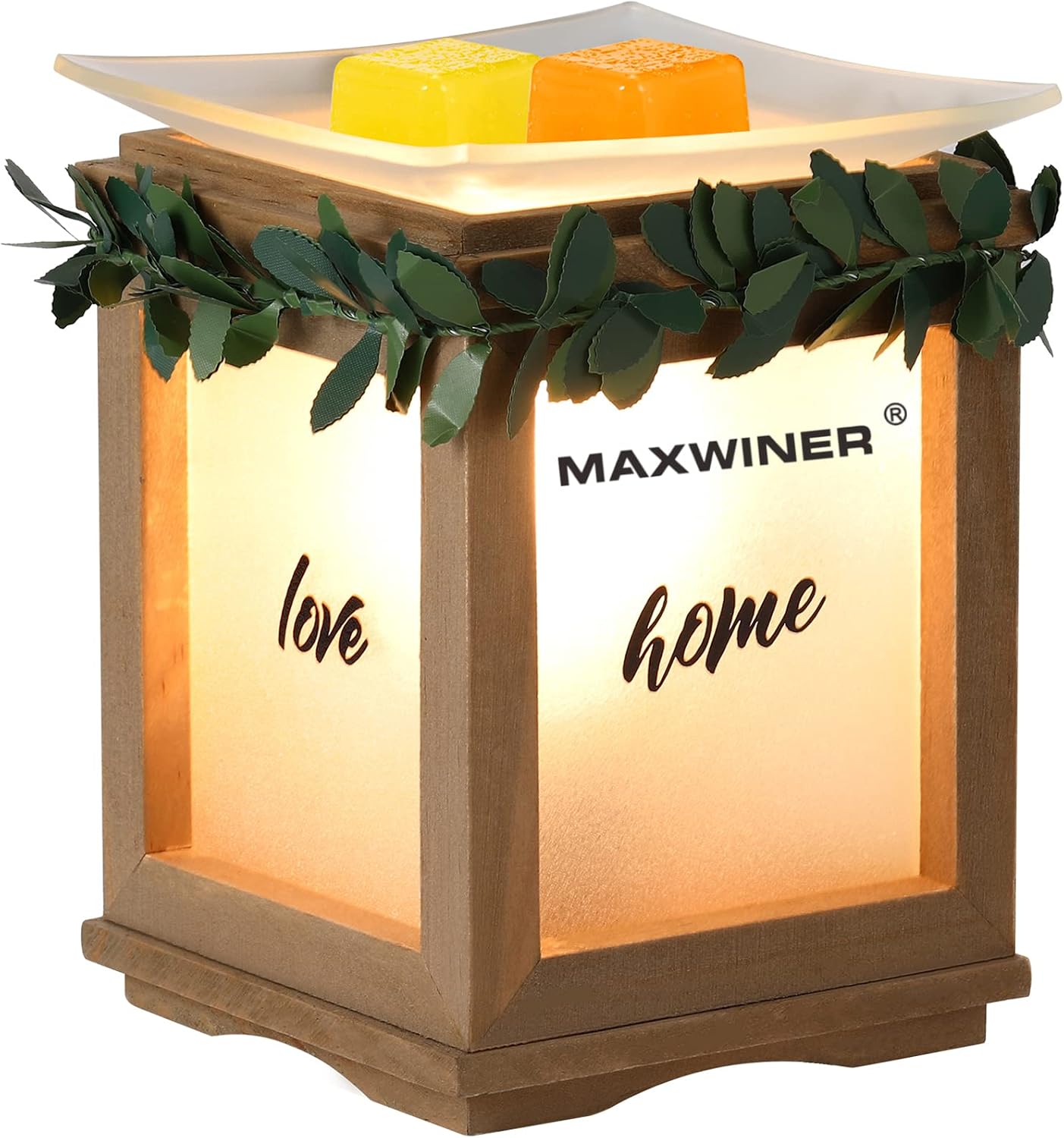 MAXWINER Wax Melt Warmer for Scented Wax Fragrance Candle Burner for Home Office Gifts Decorations (House Style)
