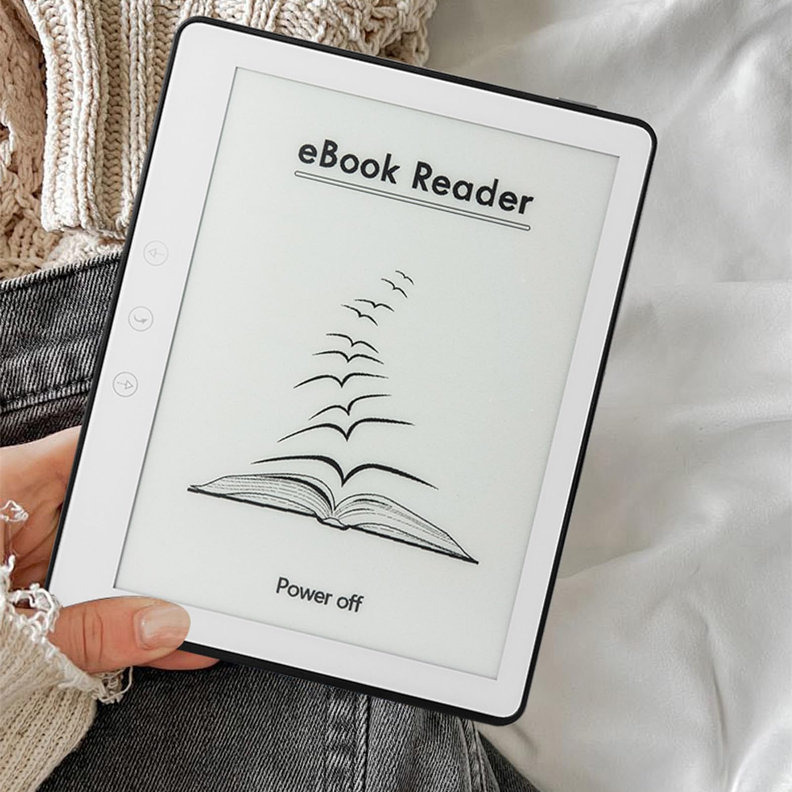 5,76 Zoll Android 8.1 E-Book-Reader, 920 X 680 (1G+16G) | RK3326 Quad-Core-E-Reader, integriertes Frontlicht, schlankes, kompaktes Gehäuse, Multiformat-Dokumentenunterstützung