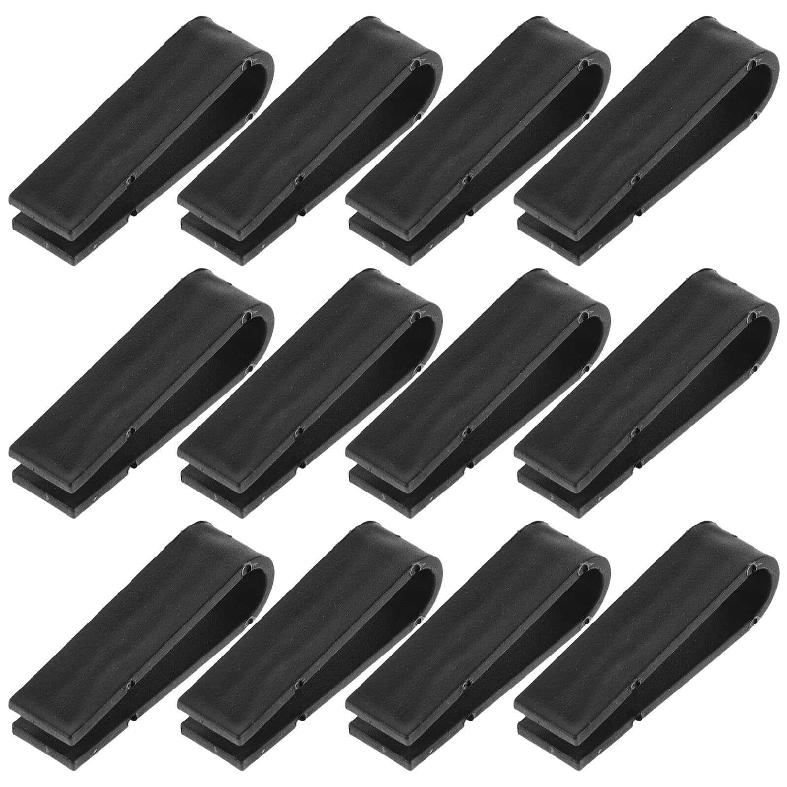 Clips de fixation pour miroirs de salle de bain et supports pour panneaux en verre noir