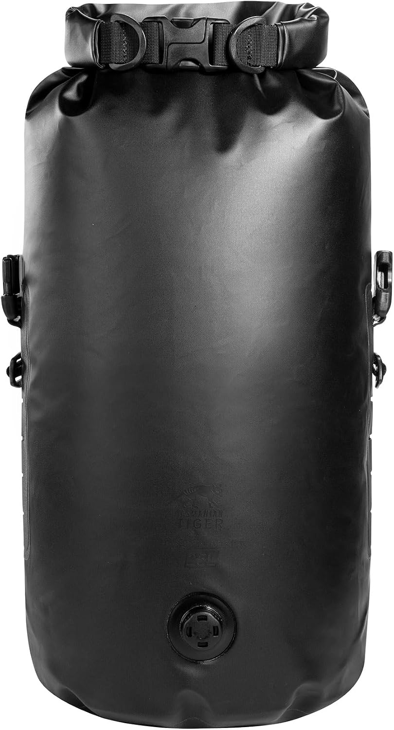 Tasmanian Tiger Waterproof Valve Stuff Bag – Heavy-Duty Dry Sack with Welded Seams for Outdoor Use