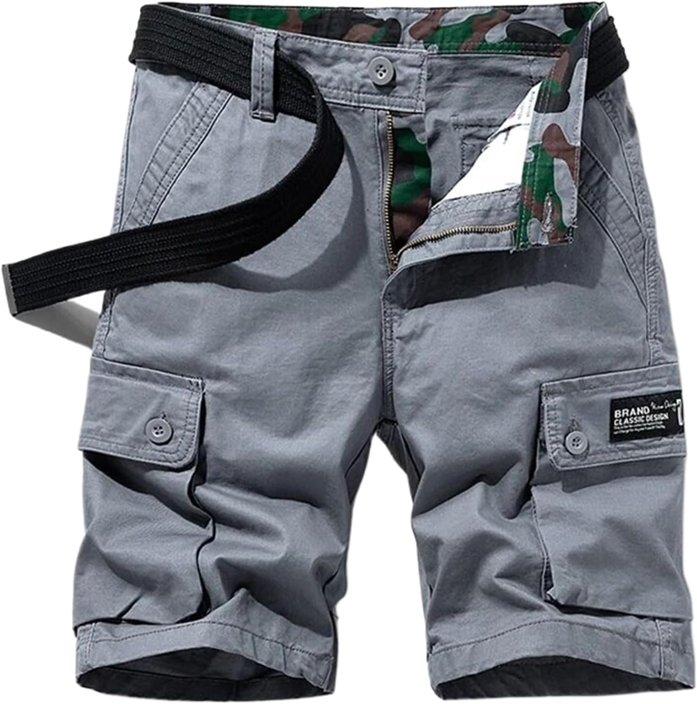 Summer Men Cotton Cargo Shorts Beach Jogger Shorts Men Tactical Casual Shorts Male