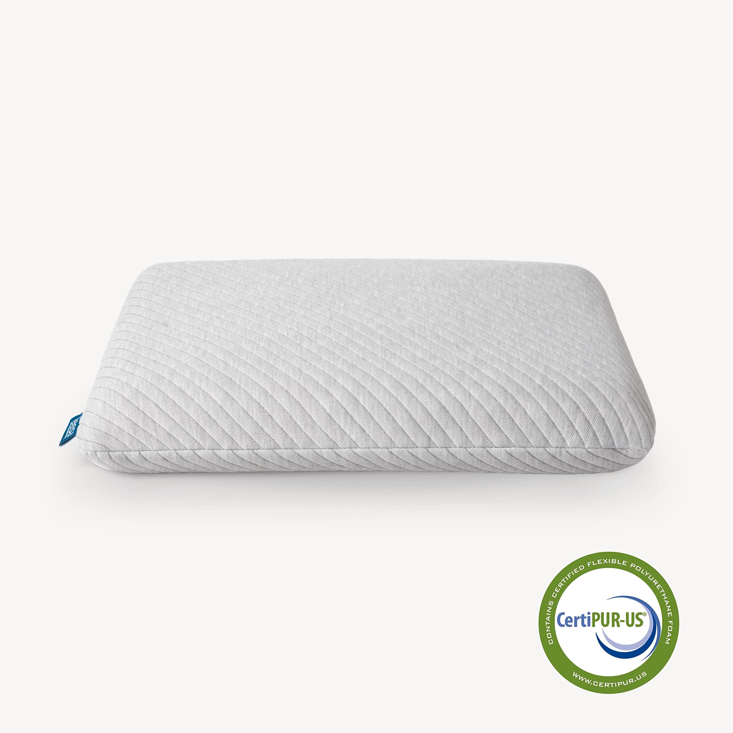 Leesa Premium Foam Pillow for Sleeping, Standard Size, CertiPUR-US Certified / 30-Night Trial