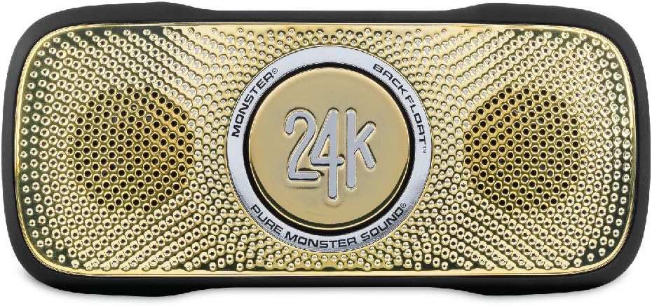 Crаzу Clеаrаnсе Monster Cable SuperStar 24K BackFloat High Definition Bluetooth Speaker (Black/Gold) TOP оƒƒERS Monster Cable SuperStar 24K BackFloat High Definition Bluetooth Speaker (Black/Gold)