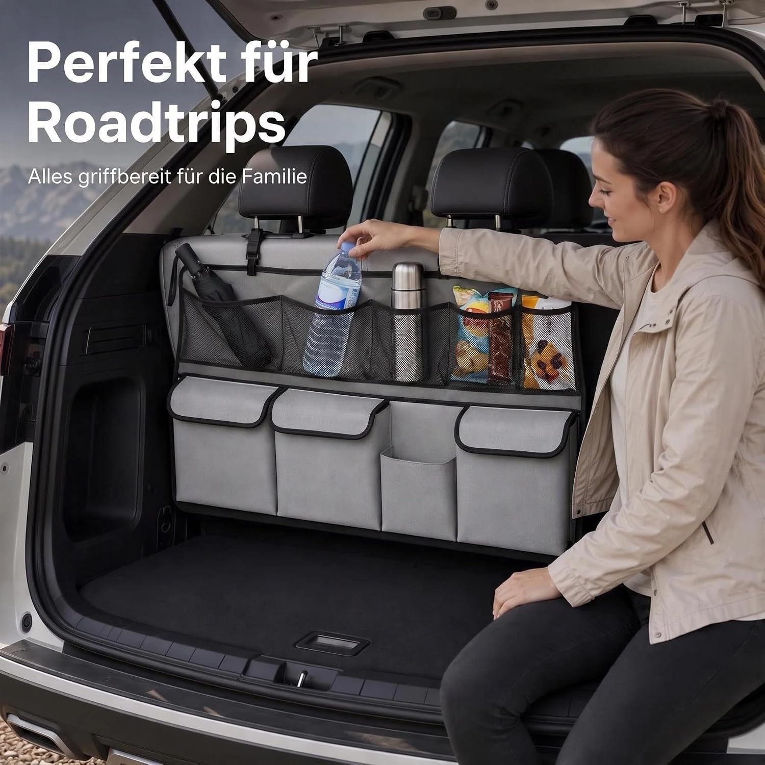 1 Piezas Organizador maletero para Citroen C3-XR C4 C3 C5 C1 C2 Berlingo