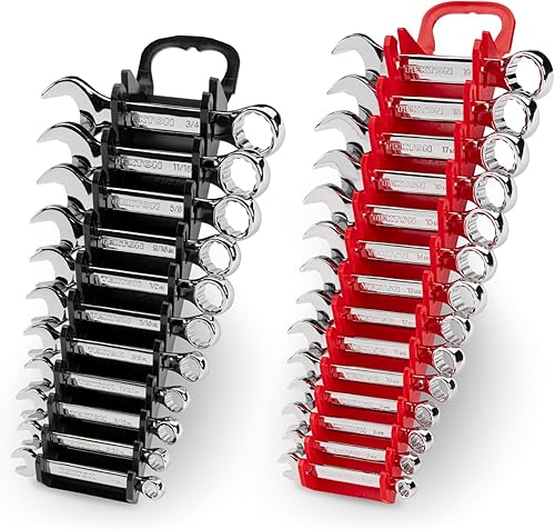 Miniatura 2 de TEKTON WCB92403 - Juego de llaves combinadas con soportes, 25 piezas (14-34 pulgadas, 0.236-0.748 in)